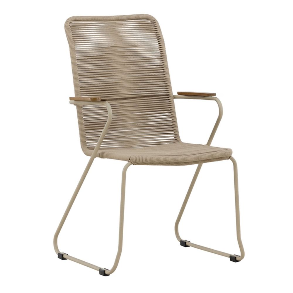 Chaise de jardin empilable 