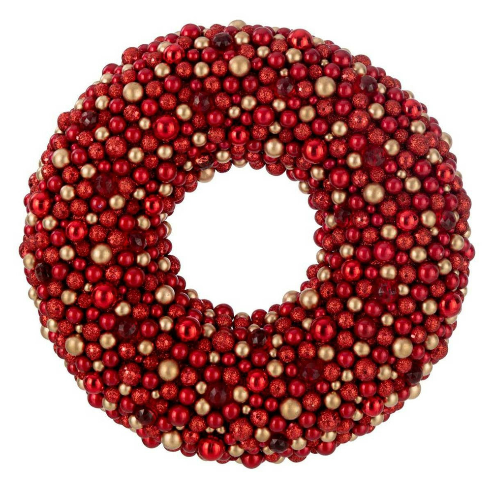 Couronne de noël boules 