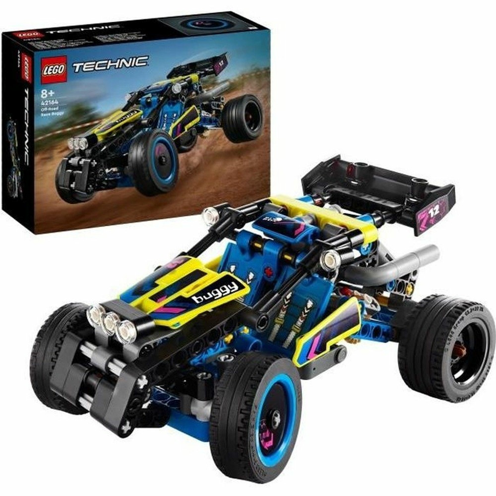 Lego technic le buggy tout-terrain de course, véhicule de rallye