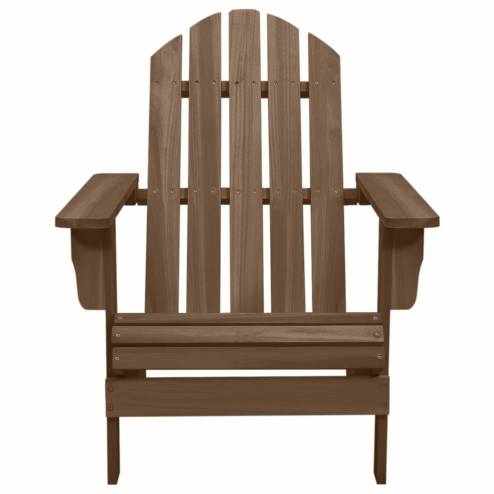 Chaise de jardin bois marron