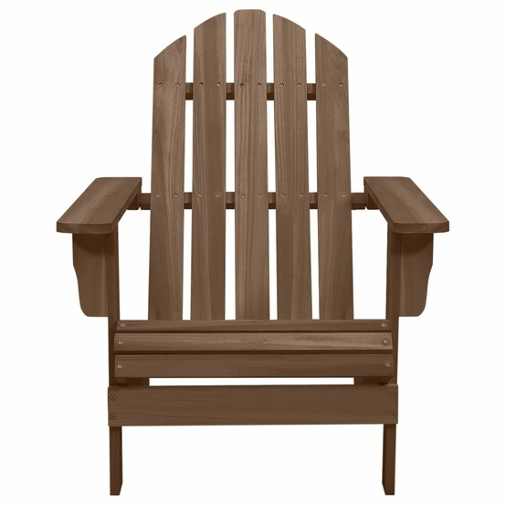 Chaise de jardin bois marron