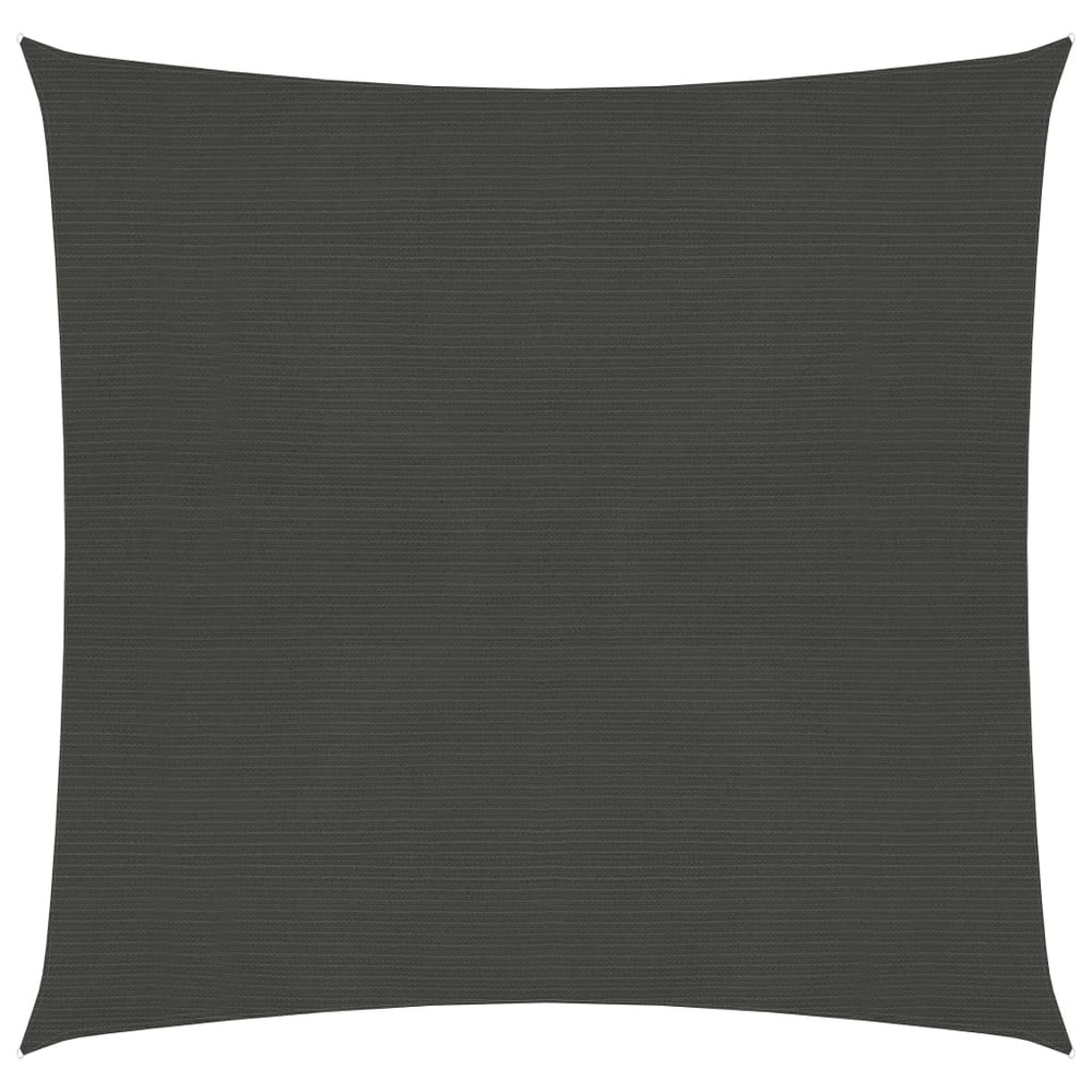Voile d'ombrage 160 g/m² anthracite 2,5x2,5 m pehd