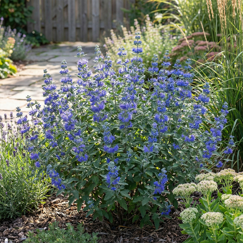 Caryopteris clandonensis heavenly blue - barbe-bleue - h. 30-50 cm