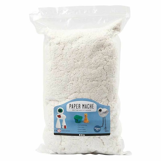 Pâte à papier mâché 400 g