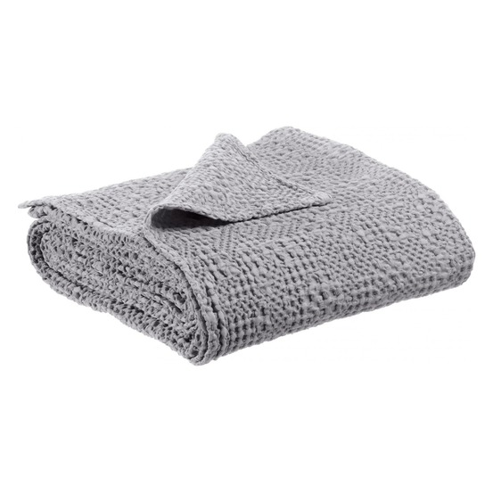 Plaid stonewashed tana brume 140 x 200 cm