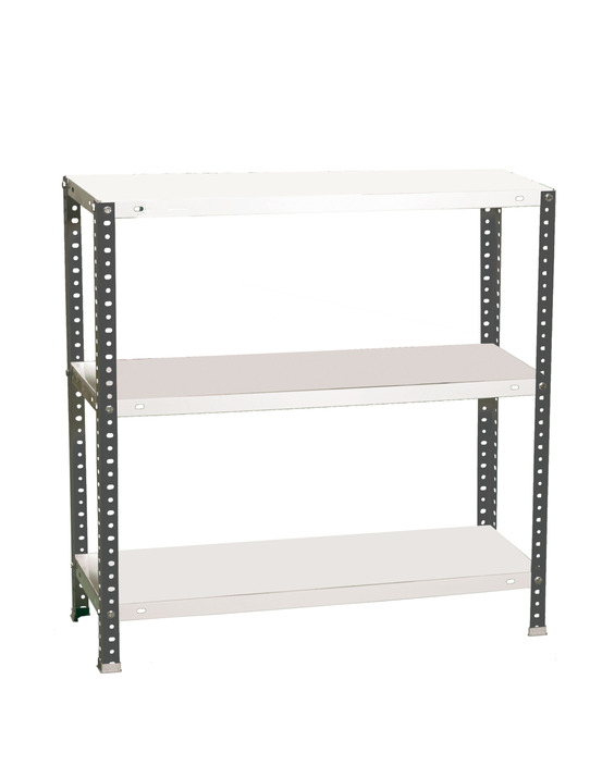 Etagère légère avec vis comfort mini 3/300 900 antracite/blanc antracite/blanc 900x800x300 - simonrack
