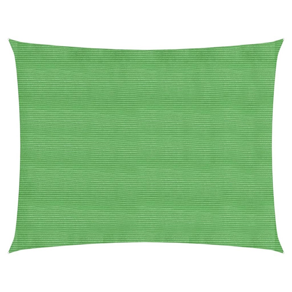Voile d'ombrage 160 g/m² vert clair 2,5 x 3 m pehd