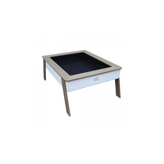 Axi linda bac a sable growing table marron blanc