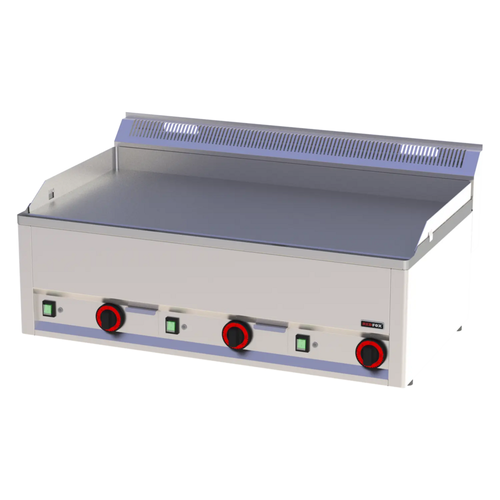 Plaque de cuisson 97x48 électrique lisse sans soubassement 400 v fth 90 el - redfox