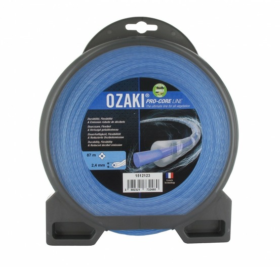 Coque fil nylon ozaki pro-core line. Co-extrudé longueur: 87 m, ø: 2,40mm