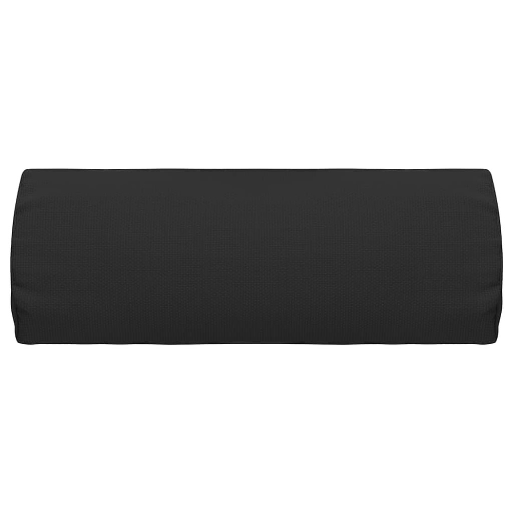 Appui-tête de chaise longue noir 40x7,5x15 cm textilène