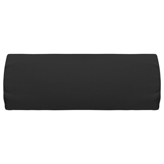 Appui-tête de chaise longue noir 40x7,5x15 cm textilène