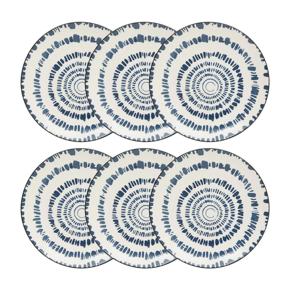 Lot de 6 assiettes à dessert 