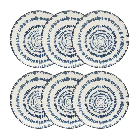 Lot de 6 assiettes à dessert