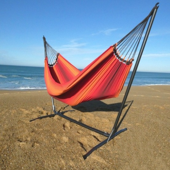 Hamac sur pied inka l avec barbacoa