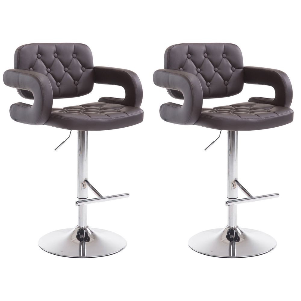 Lot de 2 tabourets de bar dublin c