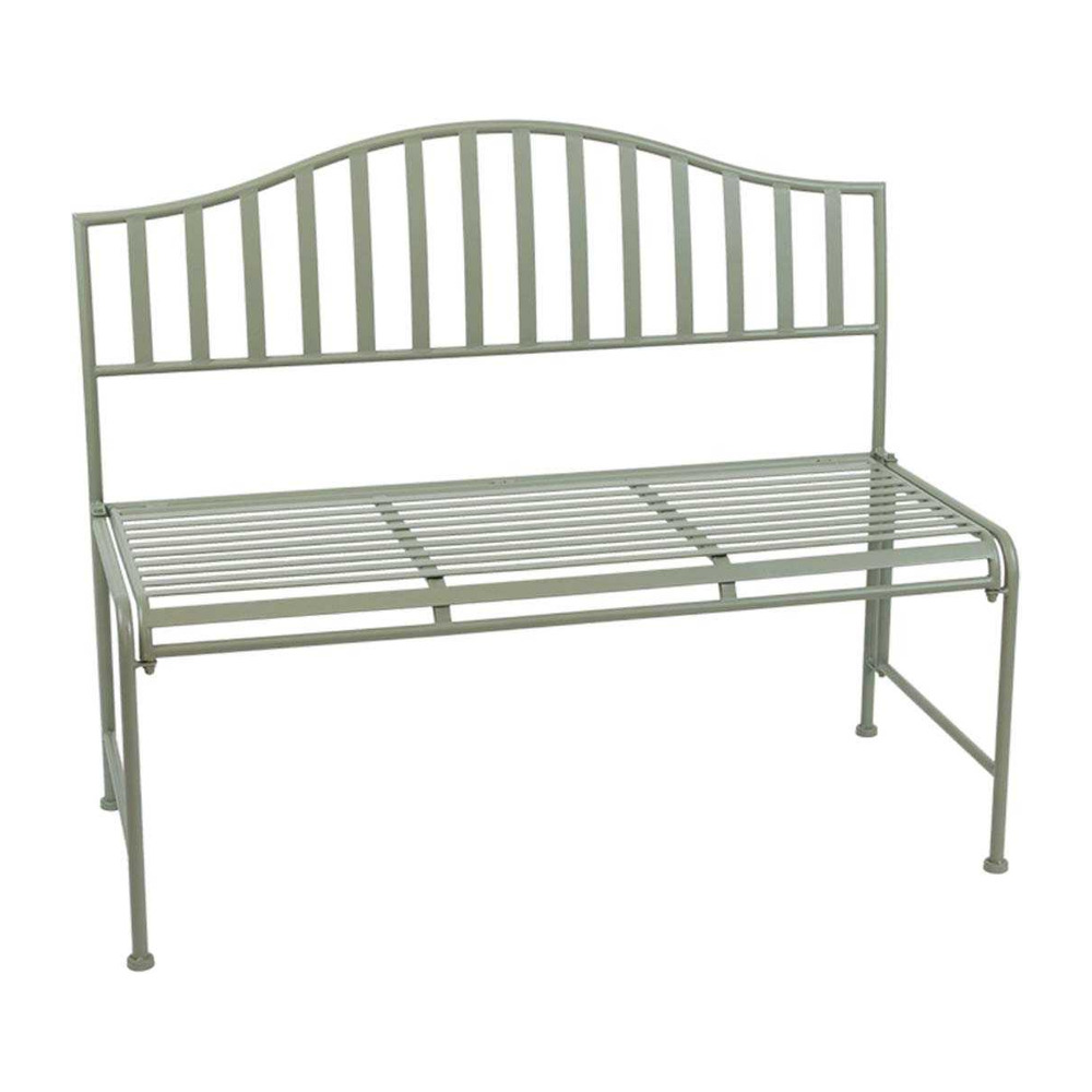 Banc de jardin en fer verdant voyage