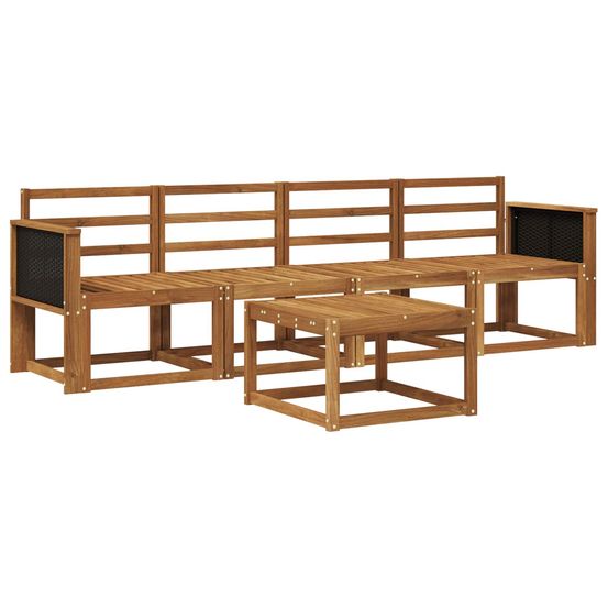 Ensemble de canapés d'extérieur 4 pc naturel