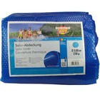 Couverture solaire de piscine d'été rond 300 cm pe bleu
