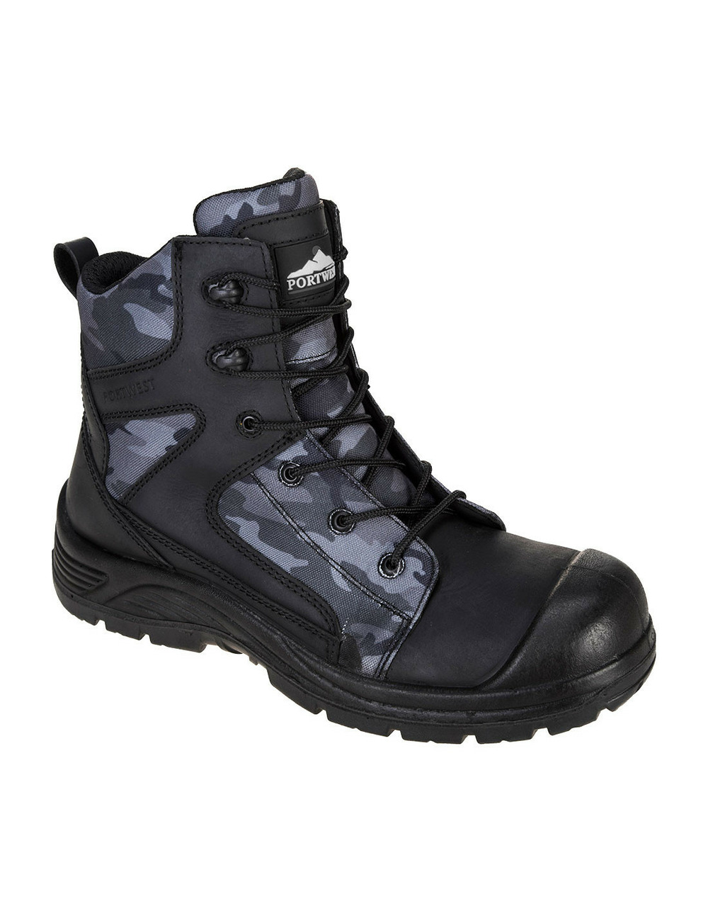 Brodequins portwest compositelite camo strike s3 wr couleur : noir taille 45 - portwest