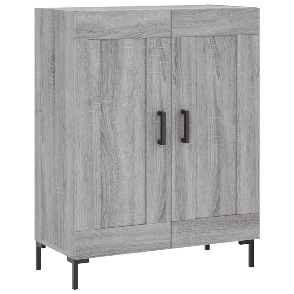 Buffet bahut commode armoire meuble de rangement organisateur cuisine salle de séjour salon sonoma 69,5 x 34 x 90 cm bois d'i
