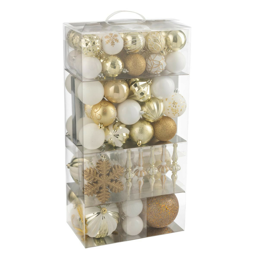 Lot de 80 boules de noël 