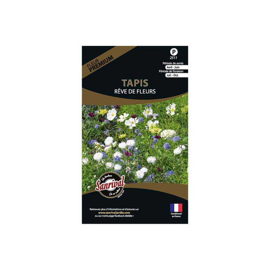 Graines de fleurs premium tapis rêve de fleurs