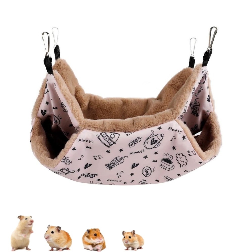 Hamac 2 étages pour petit animal - jeu & détente