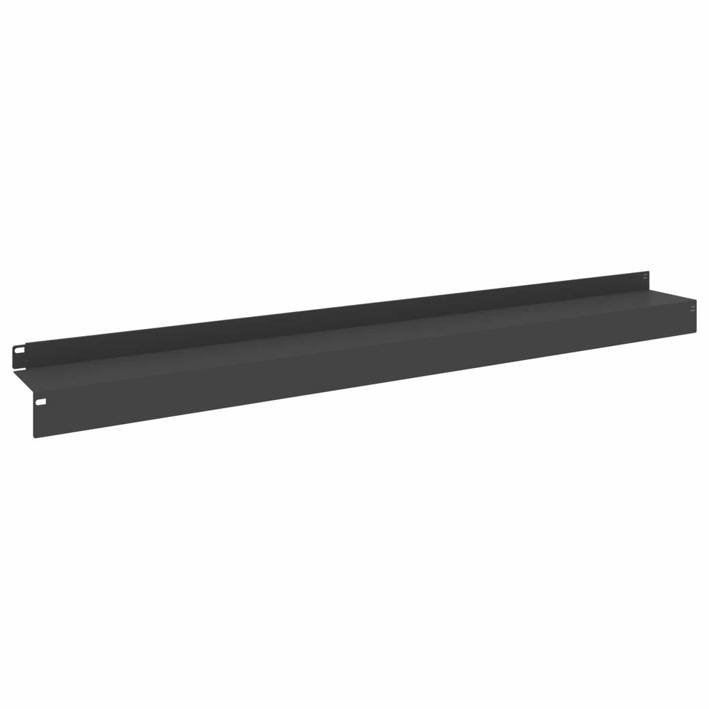 Bordure de pelouse 10 pc 100 x 10 x 8 cm acier noir
