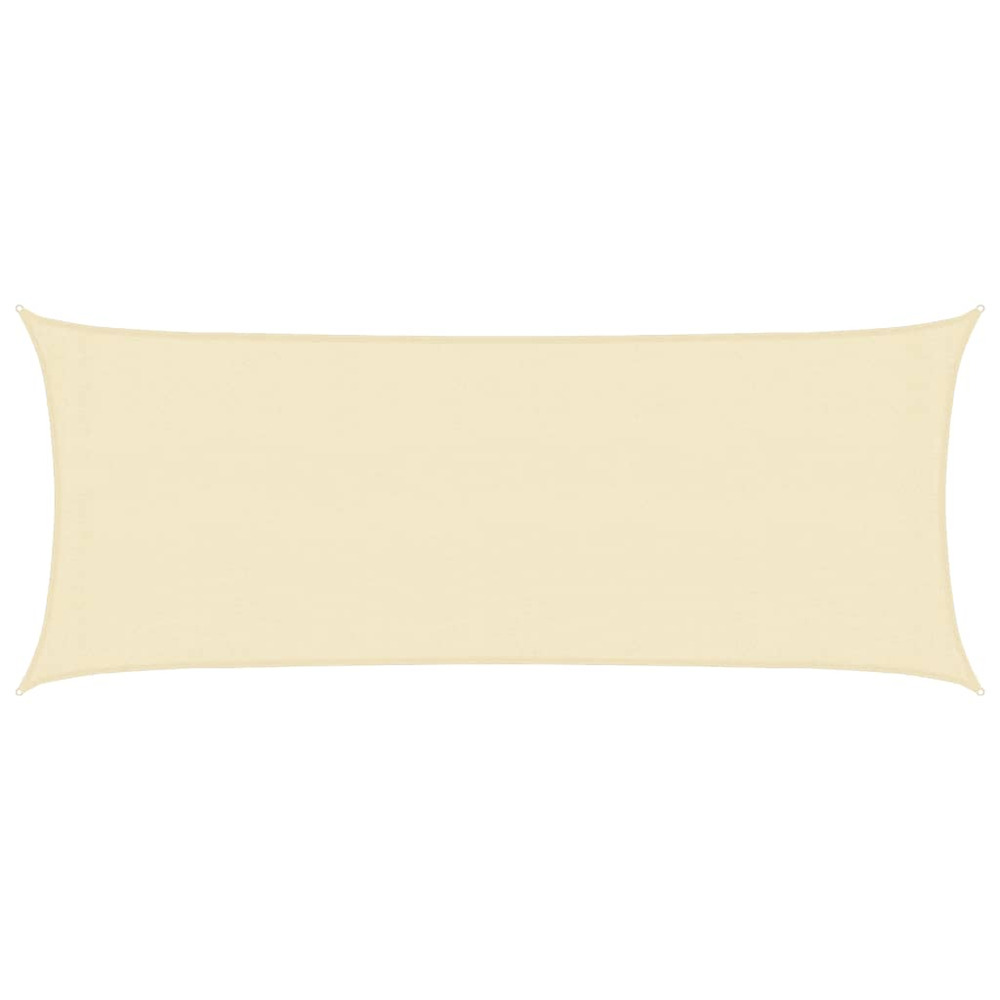 Voile d'ombrage 160 g/m² crème 2x5 m pehd