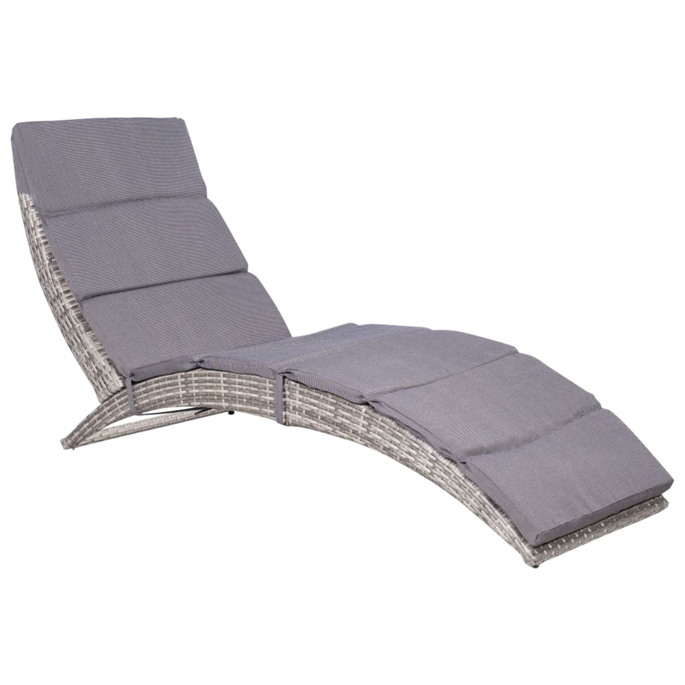 CHAISE LONGUE PLIABLE AVEC COU-(867742)