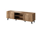 Come - meuble tv - bois - 150 cm - style contemporain