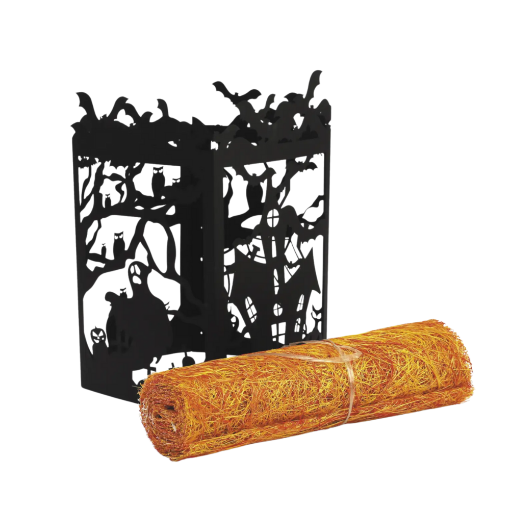 Photophore papier halloween 150x100 mm