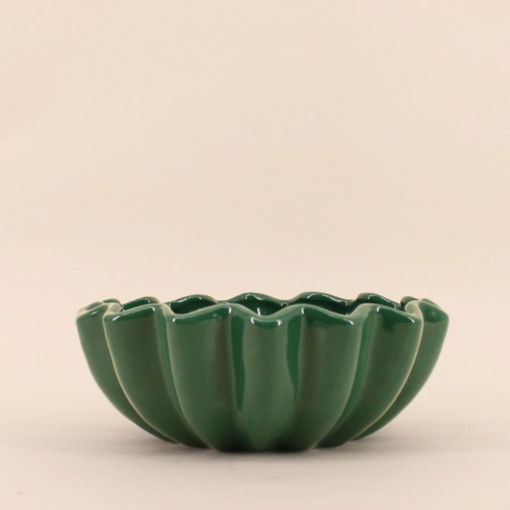 Coupe en céramique alvéolée 24cm