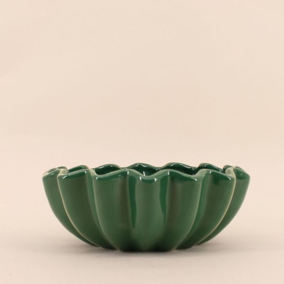 Coupe en céramique alvéolée 24cm