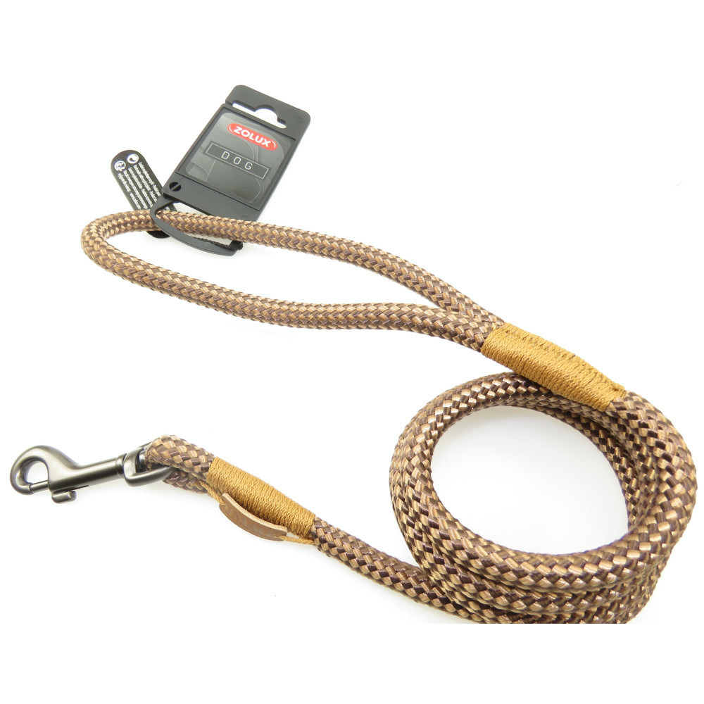 Laisse imao hyde park. Ø 9 mm x 1,2 mètre. Marron pour chien.