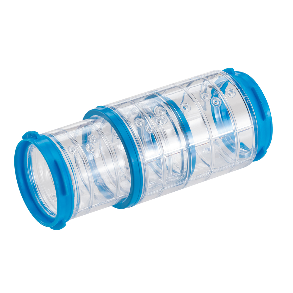 Tube extensible hamsters ferplast fpi 4816 plastique transparent rongeurs