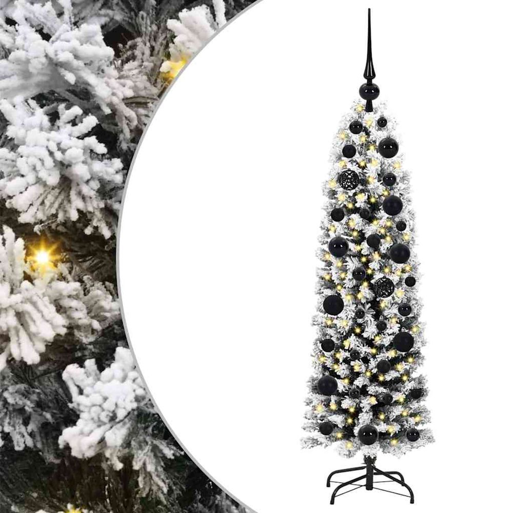 Sapin de noël artificiel vert 120 cm pvc et acier et plastique