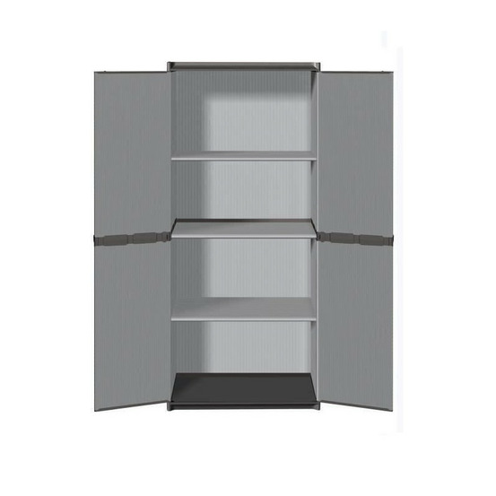 Tood armoire de rangement haute en resine 3 tablettes