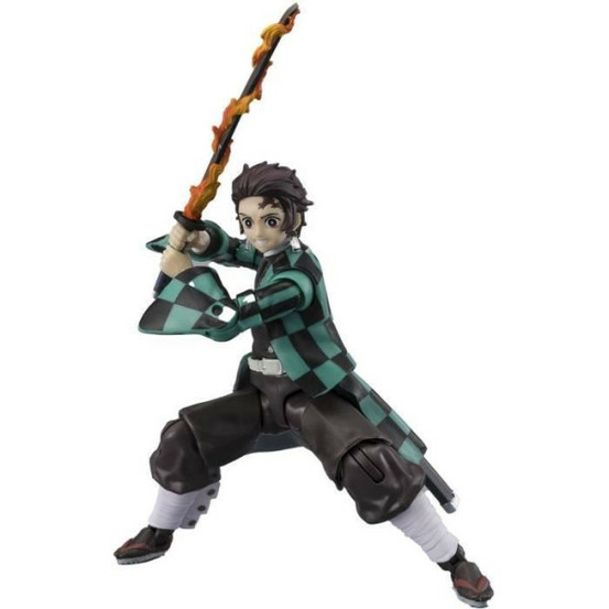 Figurine articulée ultimate legends hd - bandai - demon slayer - tanjiro kamado - 12 cm