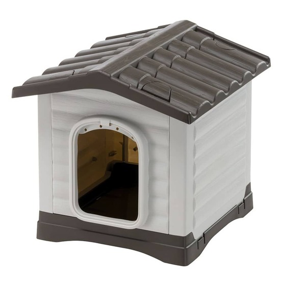 Niche pour chien dogvilla 50 43x48x44 cm gris