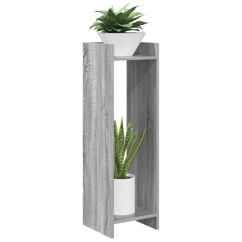 Support de plante sonoma gris 30 x 30 x 100 cm