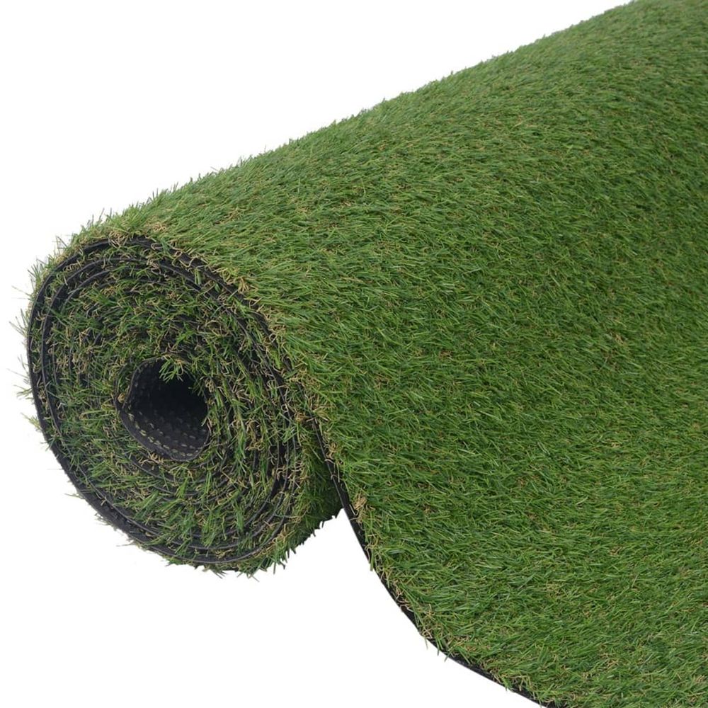Gazon artificiel 1 x 8 m / 20-25 mm vert