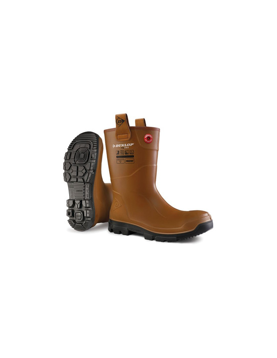 Demi bottes de securite rigpro s5 marron p.41