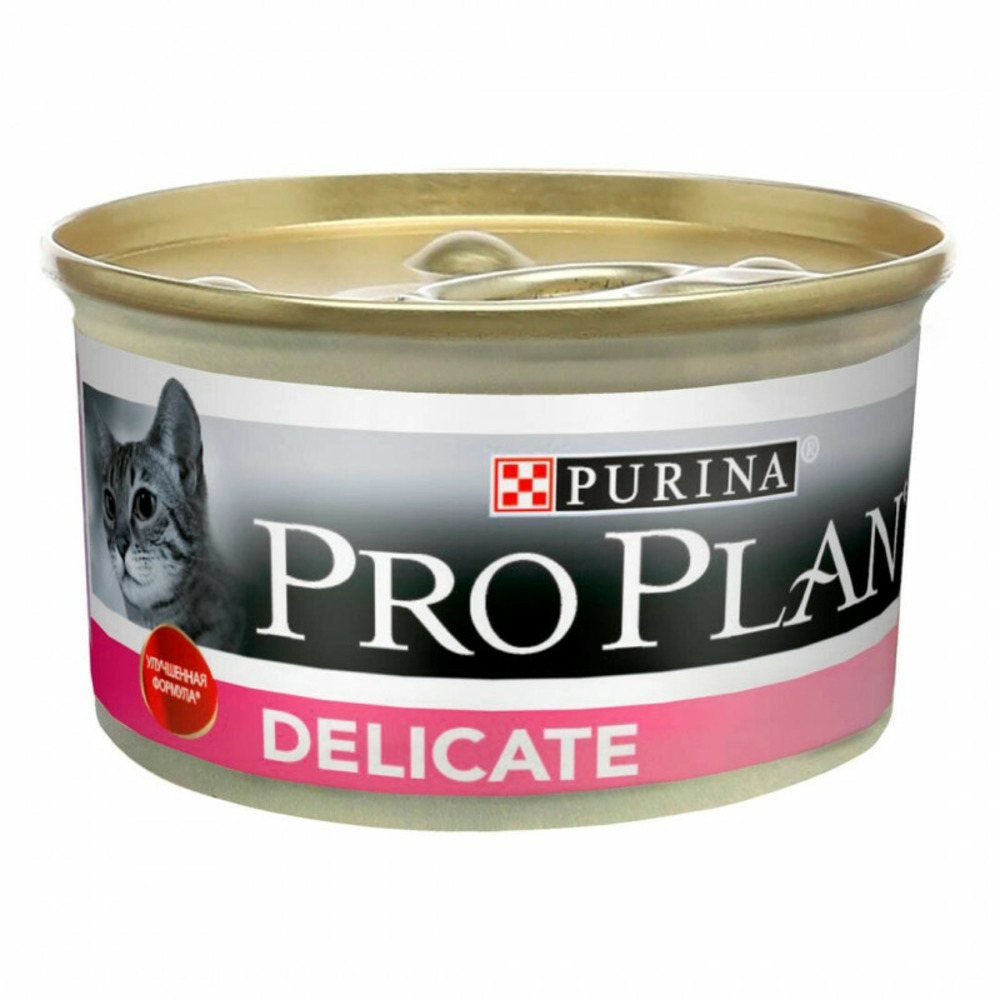Patee chat delicate adult mousse dinde - purina proplan 24*85 g