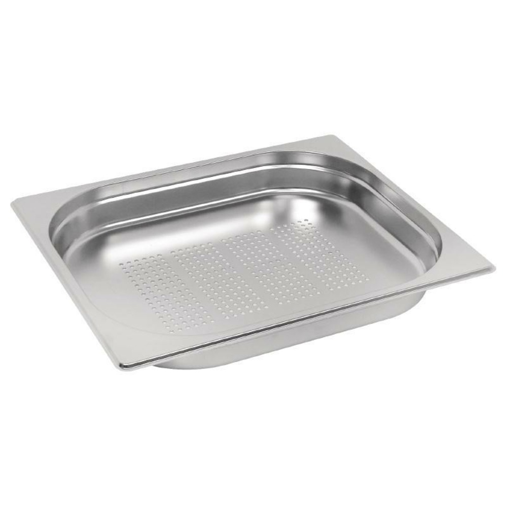 Bac gastro inox perforé gn 1/2 - 40 mm - vogue