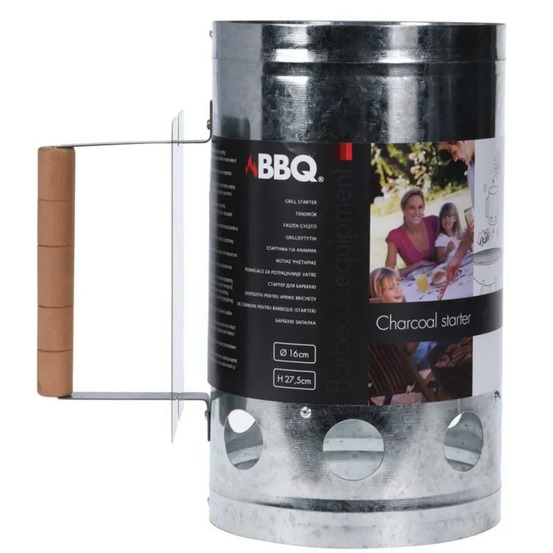 Cheminée allumage bbq - 16x27,5cm