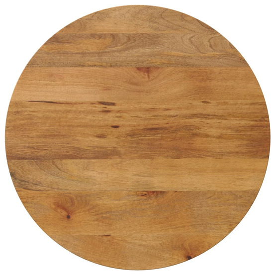 Dessus de table ø 80x2,5 cm rond bois de manguier massif