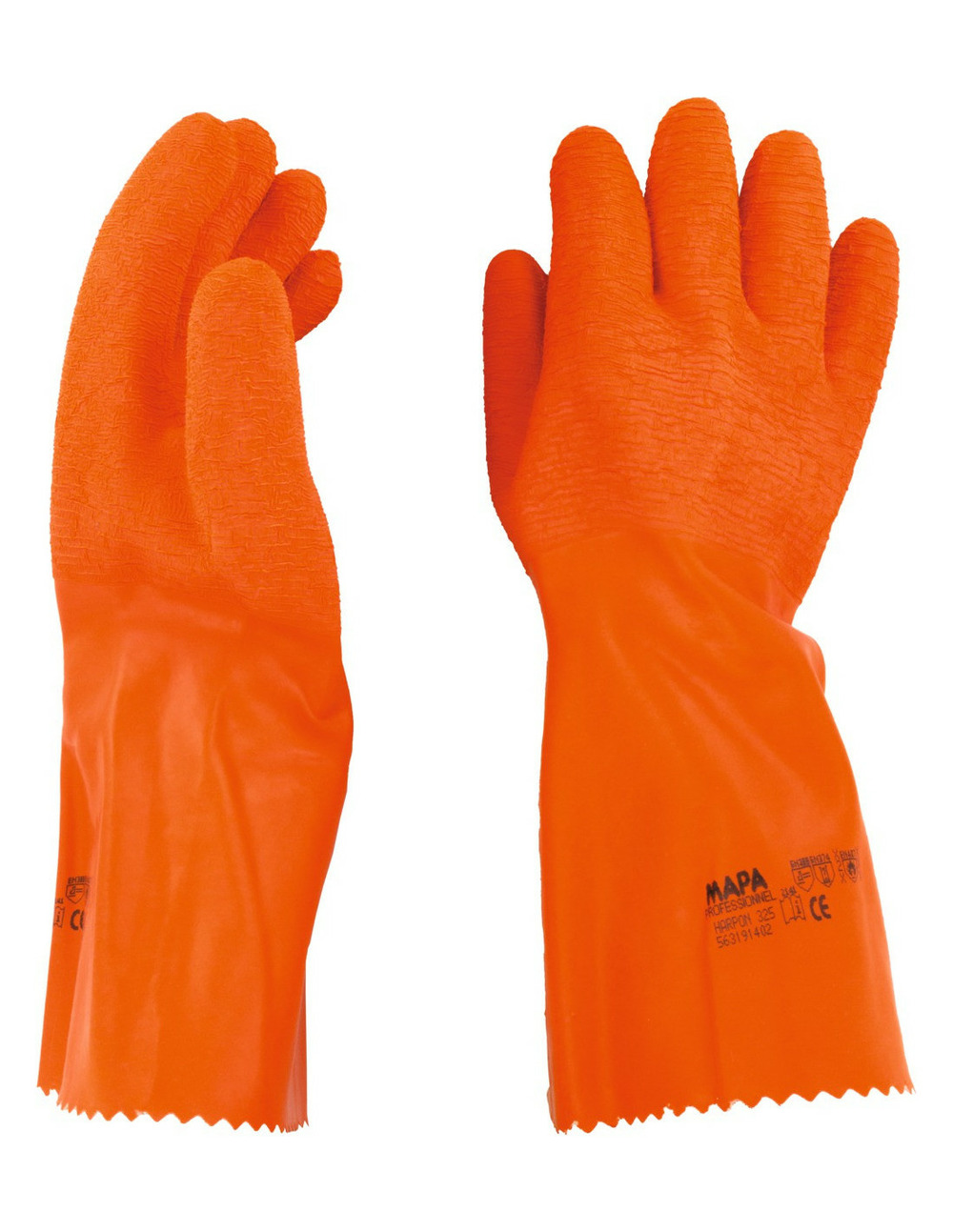 Gant harpon manchette 325 10