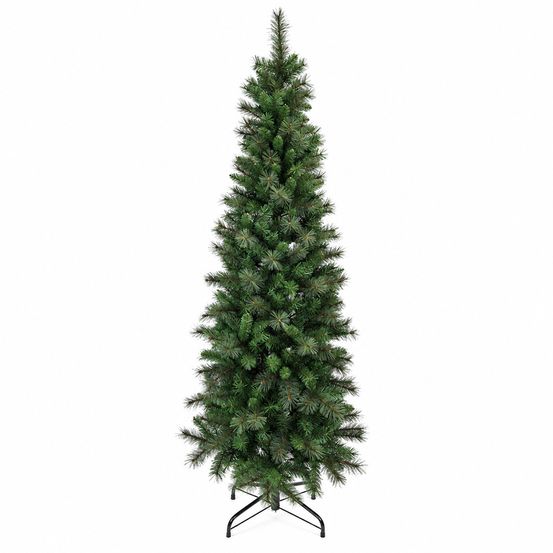 Sapin de noël artificiel étroit 210 cm - picea pungens - little grove